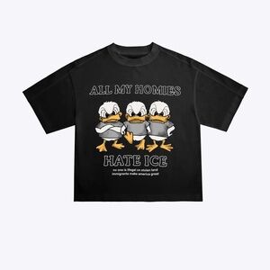 CHNGE All My Homies Hate ICE Boxy Tee